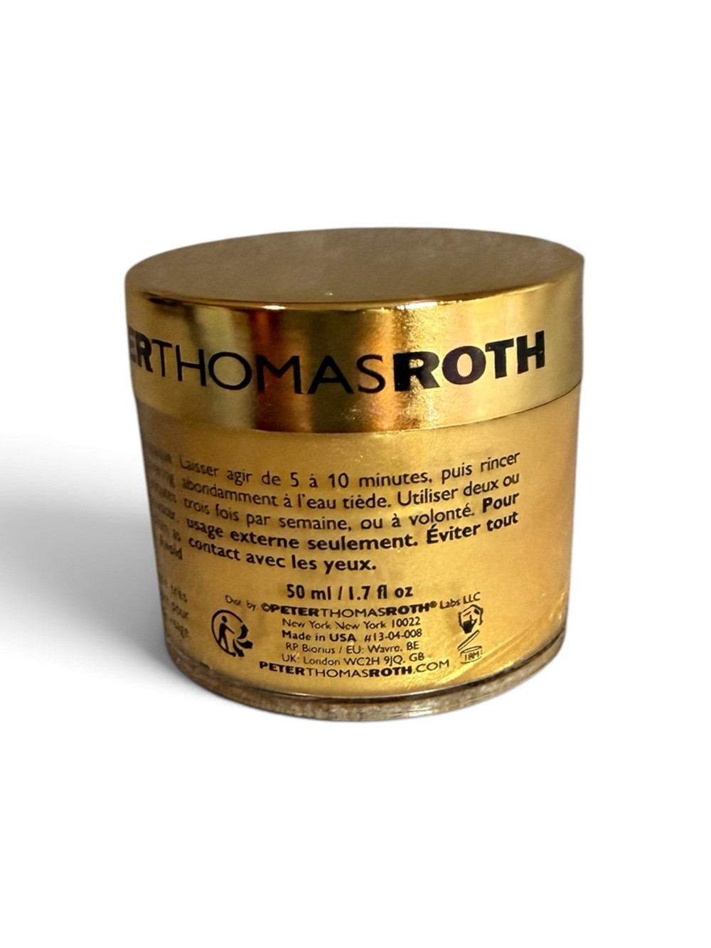 💛PETER THOMAS ROTH💛24K Gold Mask/NIP - Picture 3 of 4